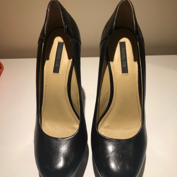 Rachel Zoe Pumps with alligator Print Heel - Picture 9 of 9